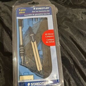 Staedtler 8 piece Geo set geometry set